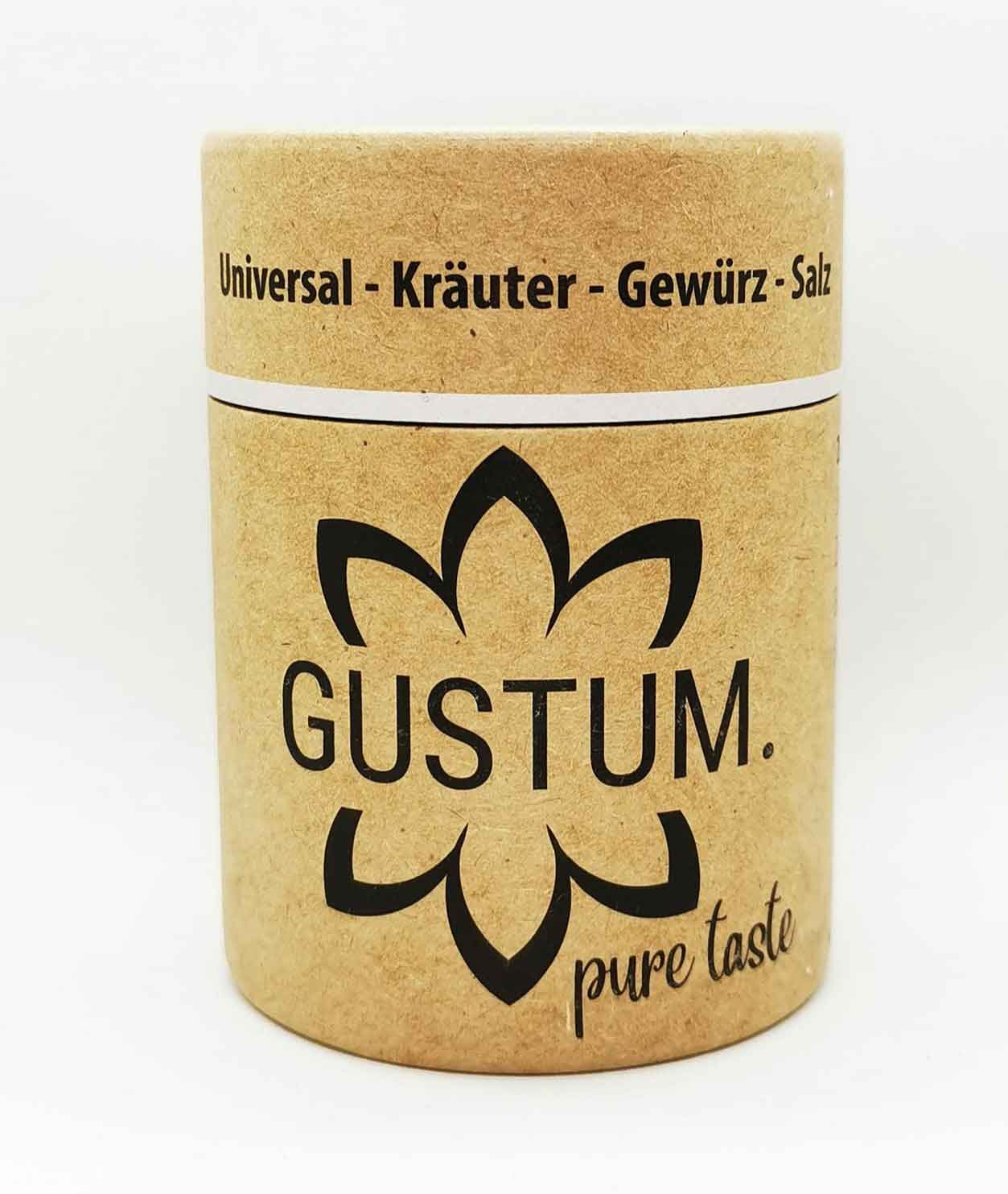 GUSTUM. Universal-Kräuter-Gewürz-Salz