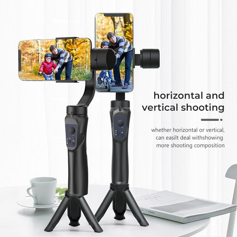 Gimbal H4 3 Axis USB Charging Video Record Support Universal Adjustable Direction Handheld Gimbal Smartphone Stabilizer Vlog - WERBE-WELT.SHOP