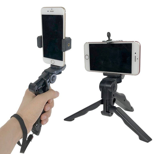 Desktop Live Mobile Phone Bracket Tripod Handheld Holder for GoPro Sports Action Camera for iPhone Samsung Smartphone Accessory - WERBE-WELT.SHOP
