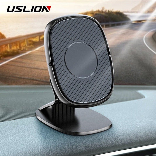 USLION Universal Magnetic Car Phone Holder Stand in Car For iPhone 11 Samsung GPS Magnet Air Vent Mount Cell Mobile Phone Holder - WERBE-WELT.SHOP