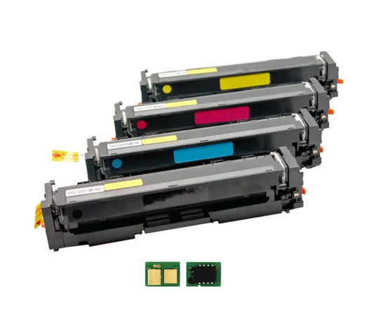 HP DC Toner W2031A/415A (mit chip) Alle 4 Farben