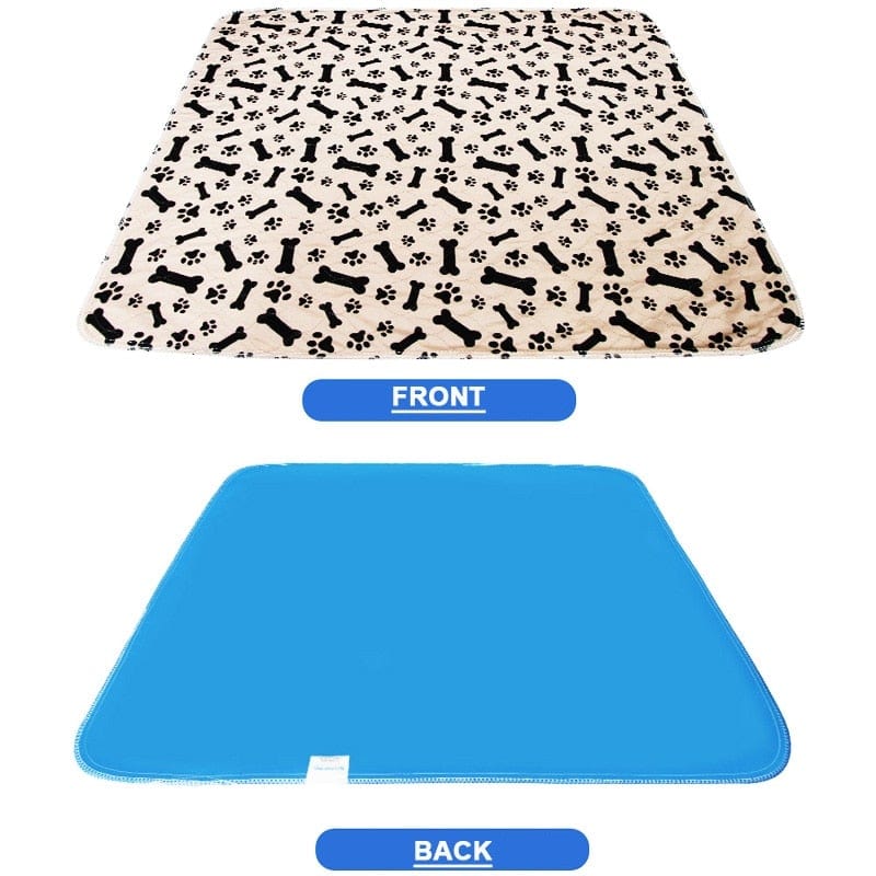 Dropshipping Waterproof Reusable Dog Bed Mats Dog Urine Pad Puppy Pee Fast Absorbing Pad Rug for Pet Sleep Soft Carpet Blanket - WERBE-WELT.SHOP