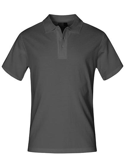 Herren Polo-Shirt Steel Grey Solid - WERBE-WELT.SHOP