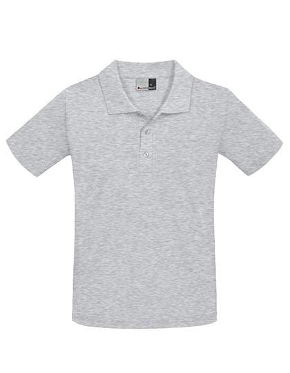 Herren Poloshirt 100% Baumwolle Sports grau - WERBE-WELT.SHOP