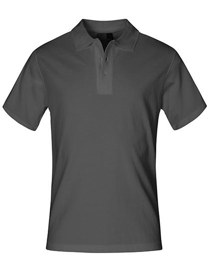 Herren Poloshirt 100% Baumwolle Steel Grey - WERBE-WELT.SHOP