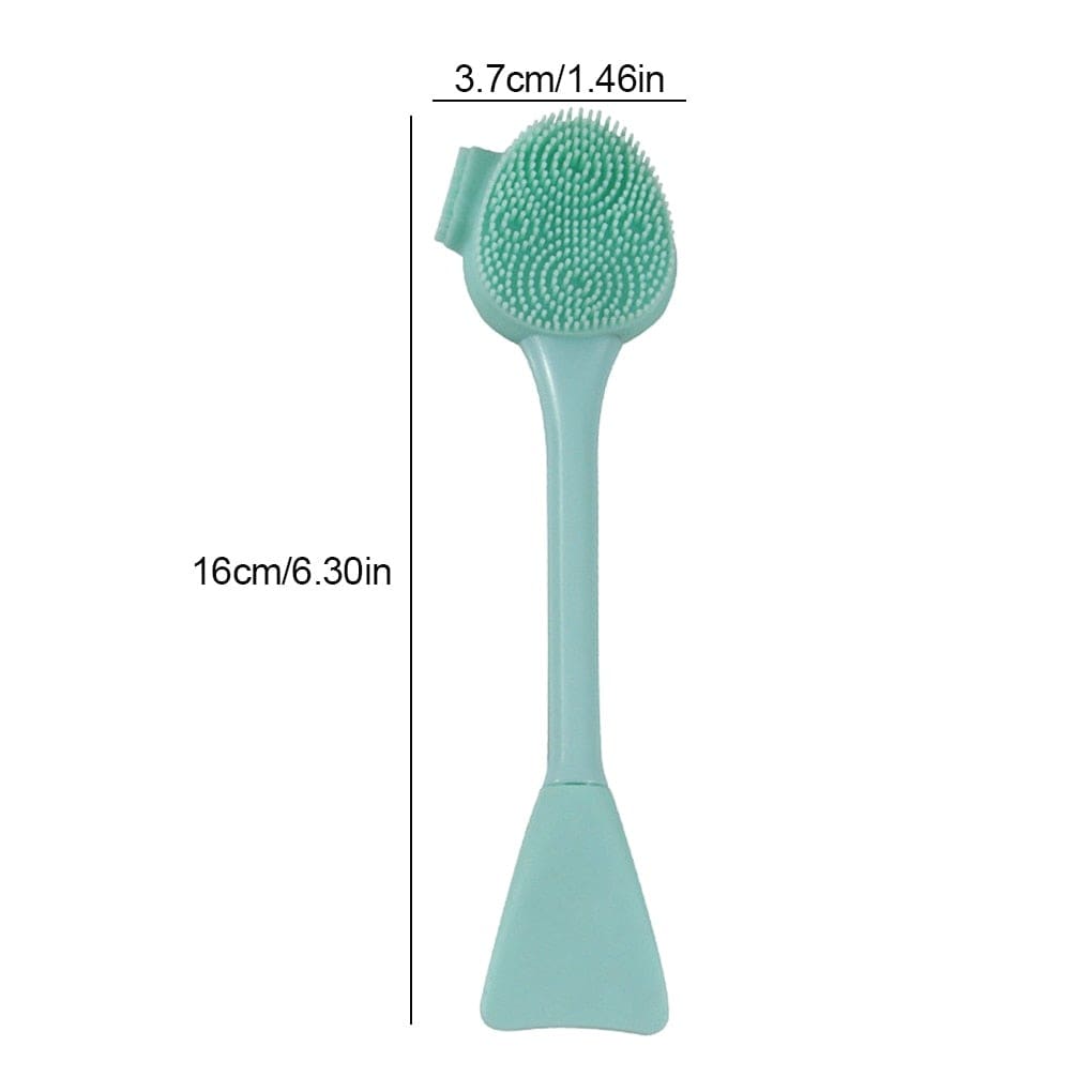 Double Side Silicone Facial Cleanser Brush Soft Hair Face Massage Washing Brush Blackhead Remover Portable Skin Care Tool - WERBE-WELT.SHOP