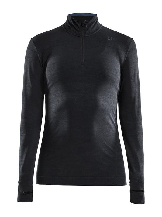 FUSEKNIT COMFORT ZIP W BLACK 3XL - WERBE-WELT.SHOP