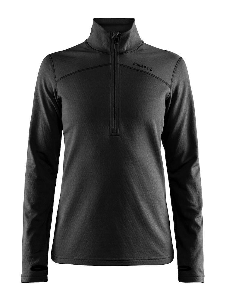 PIN HALFZIP WMN BLACK 2XL - WERBE-WELT.SHOP