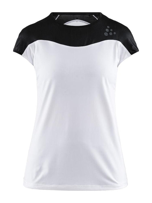 SHADE SS TEE WMN WHITE/ASPHAL 2XL - WERBE-WELT.SHOP