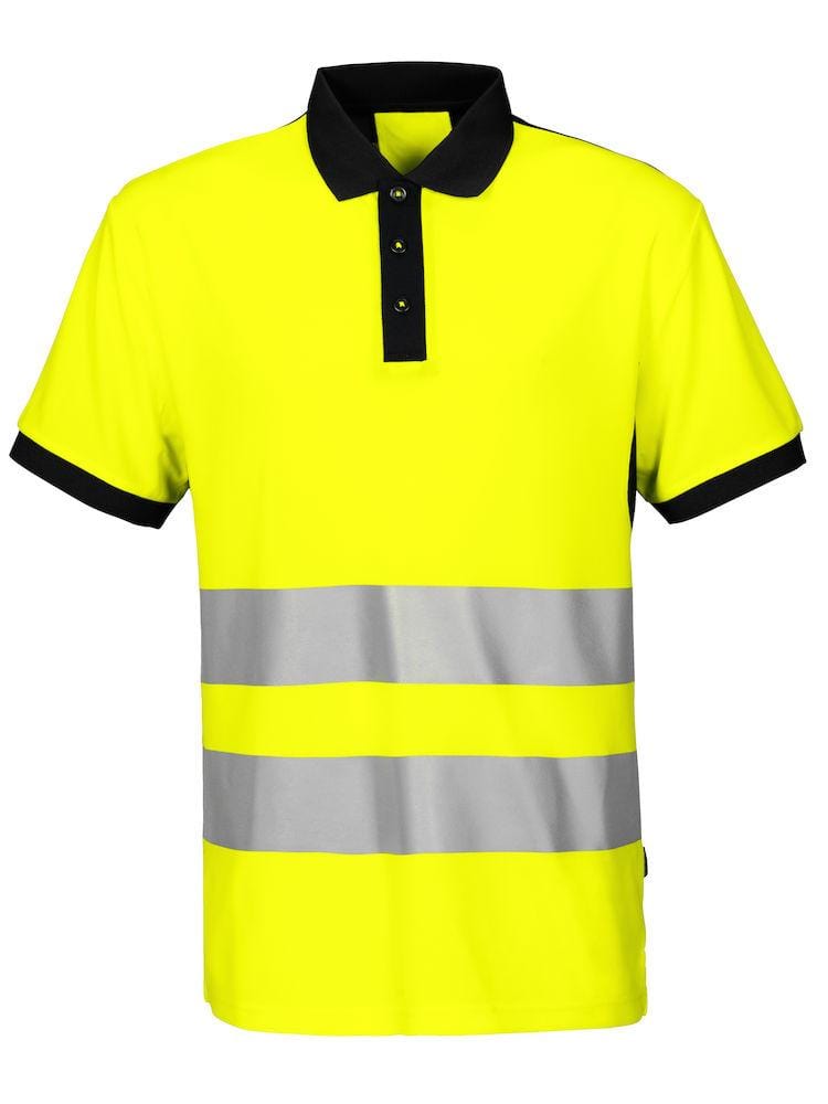 6008 PIQUE POLO EN ISO 20471 KLASSE 2 - WERBE-WELT.SHOP