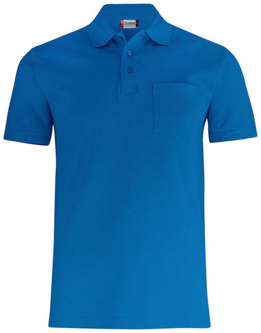 Unisex Poloshirt mit Brusttasche-Basic Polo Pocket - WERBE-WELT.SHOP