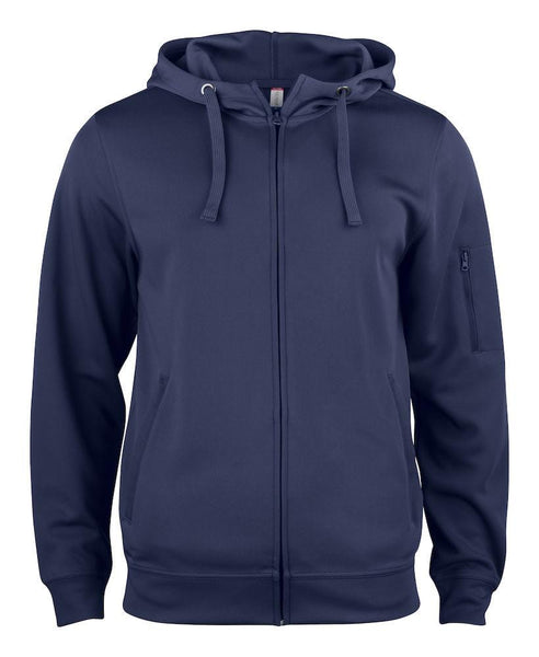 Basic Active Hoodie Full Zip für Herren - WERBE-WELT.SHOP