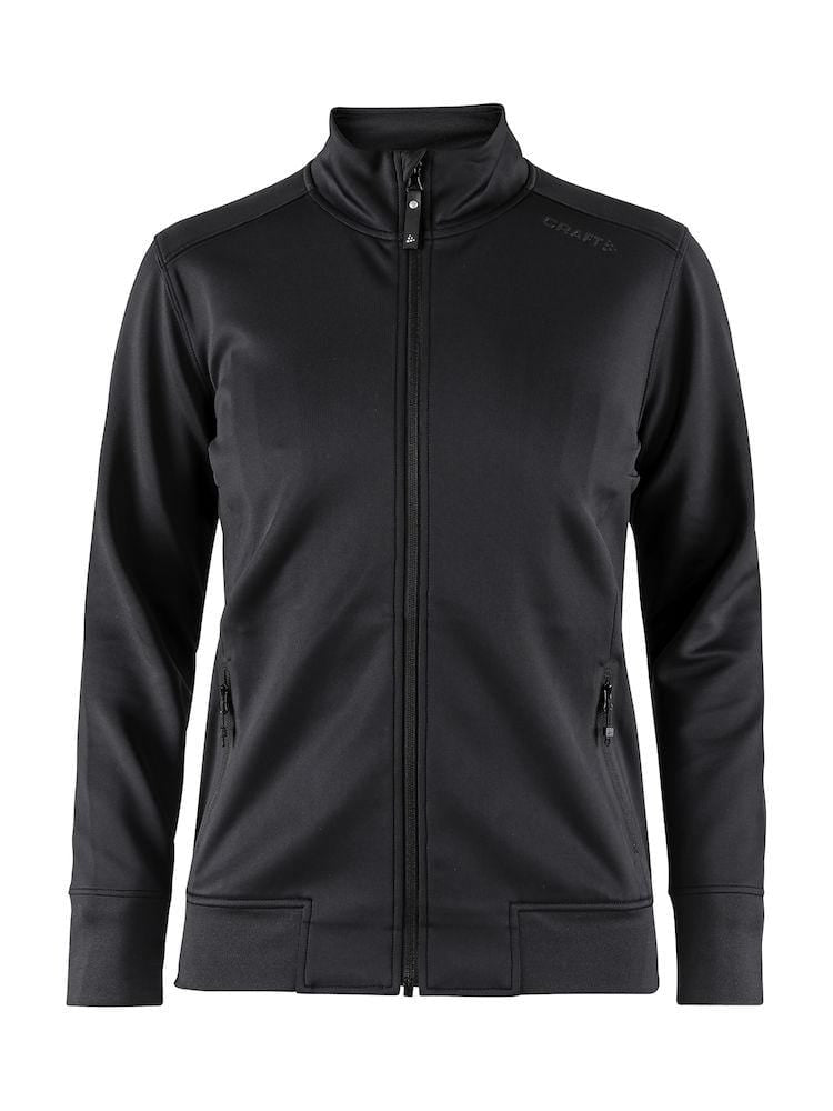 Leichte Sweat Jacke für Damen Stehkragen - WERBE-WELT.SHOP