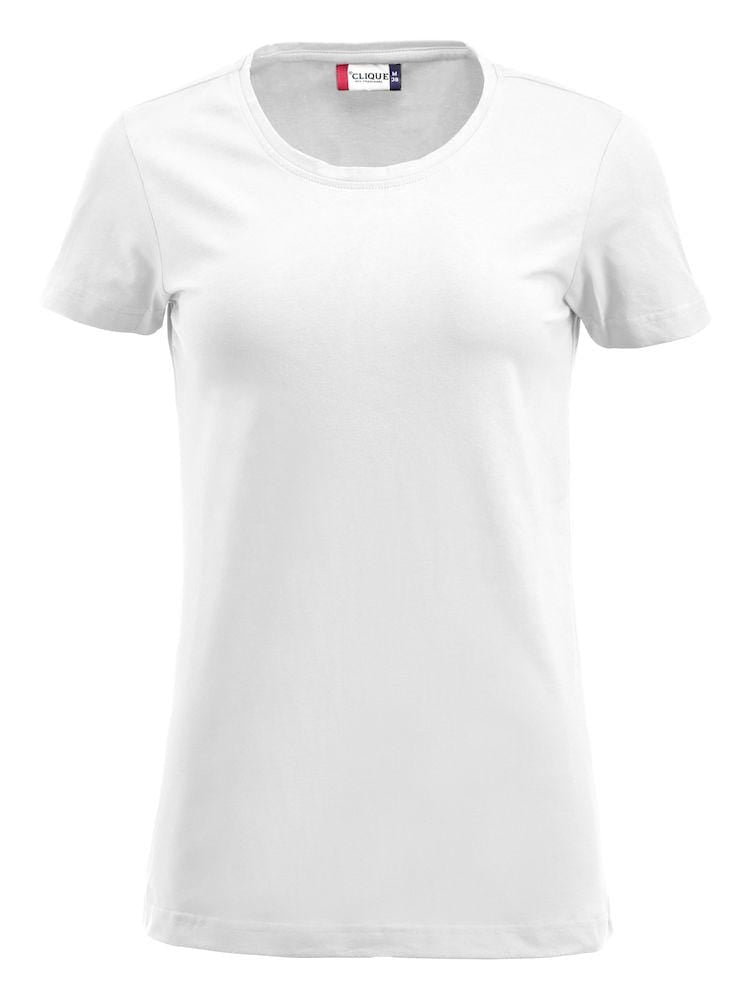 Clique Damen T-Shirt in tollen Farben mit rundem Ausschnitt - WERBE-WELT.SHOP