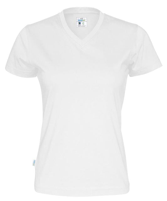 T-shirt SS V-neck Lady - WERBE-WELT.SHOP