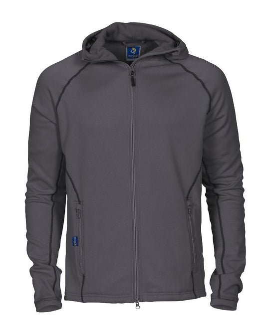 Herren Mikrofleece Jacke mit Kapuze - WERBE-WELT.SHOP