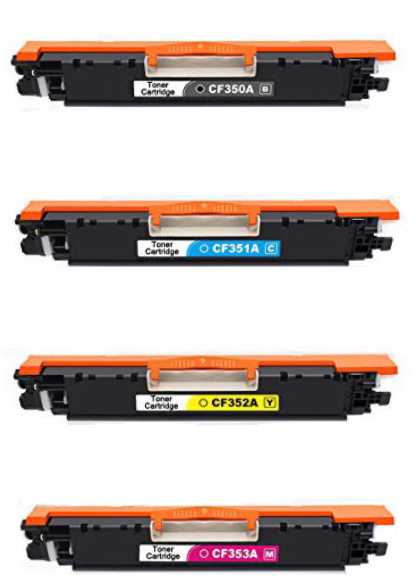 Kompatibler HP-Toner – CF350A  CF351A  CF352A  CF313A – No. 130A