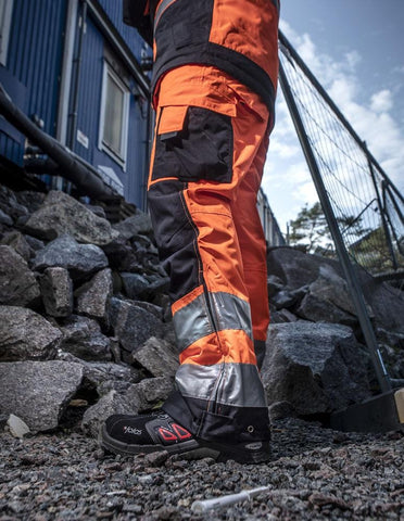 Projob Herren Arbeitshose gefüttert, wasserdicht, mit verlängertem Rückenfutter - WERBE-WELT.SHOP