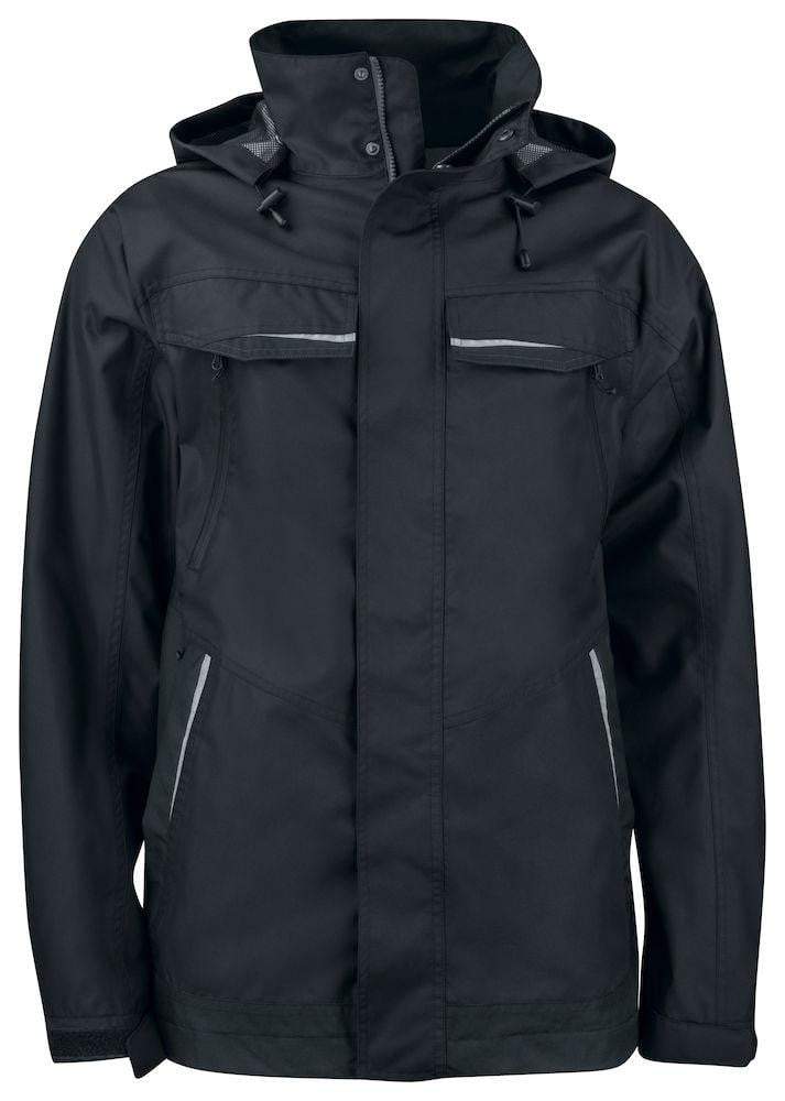 WIND- UND WASSERDICHTE REGENJACKE MIT KONTRASTELEMENTEN FÜR HERREN - WERBE-WELT.SHOP