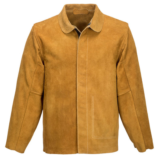 Leder-Schweißjacke