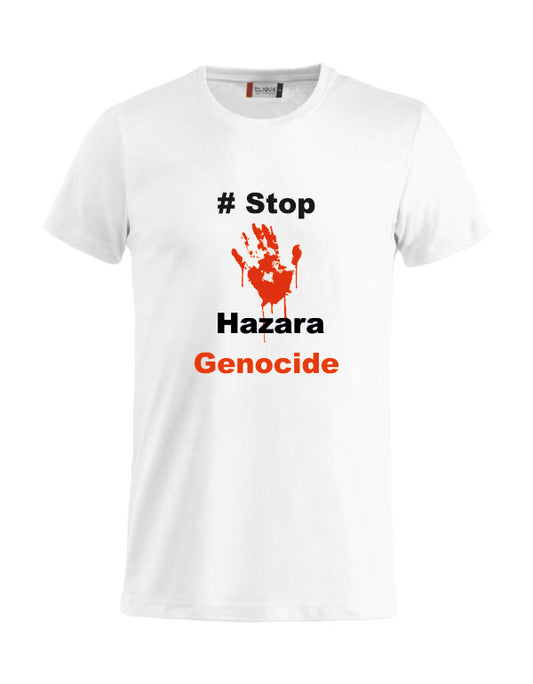 Stop Hazara Genocide- T-Shirts Basic