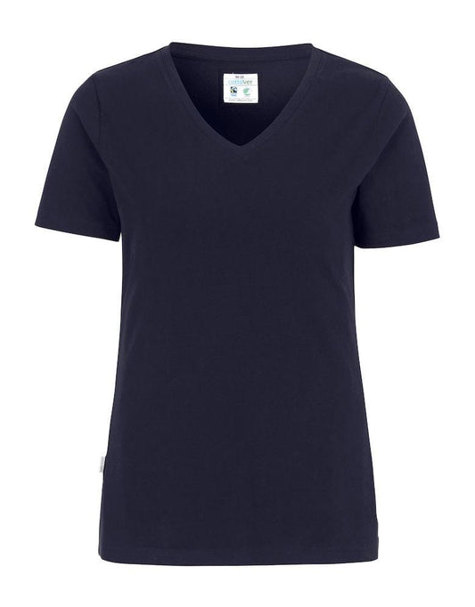 Stretch Damen T-Shirt navy- online gestalten & bedrucken lassen - WERBE-WELT.SHOP
