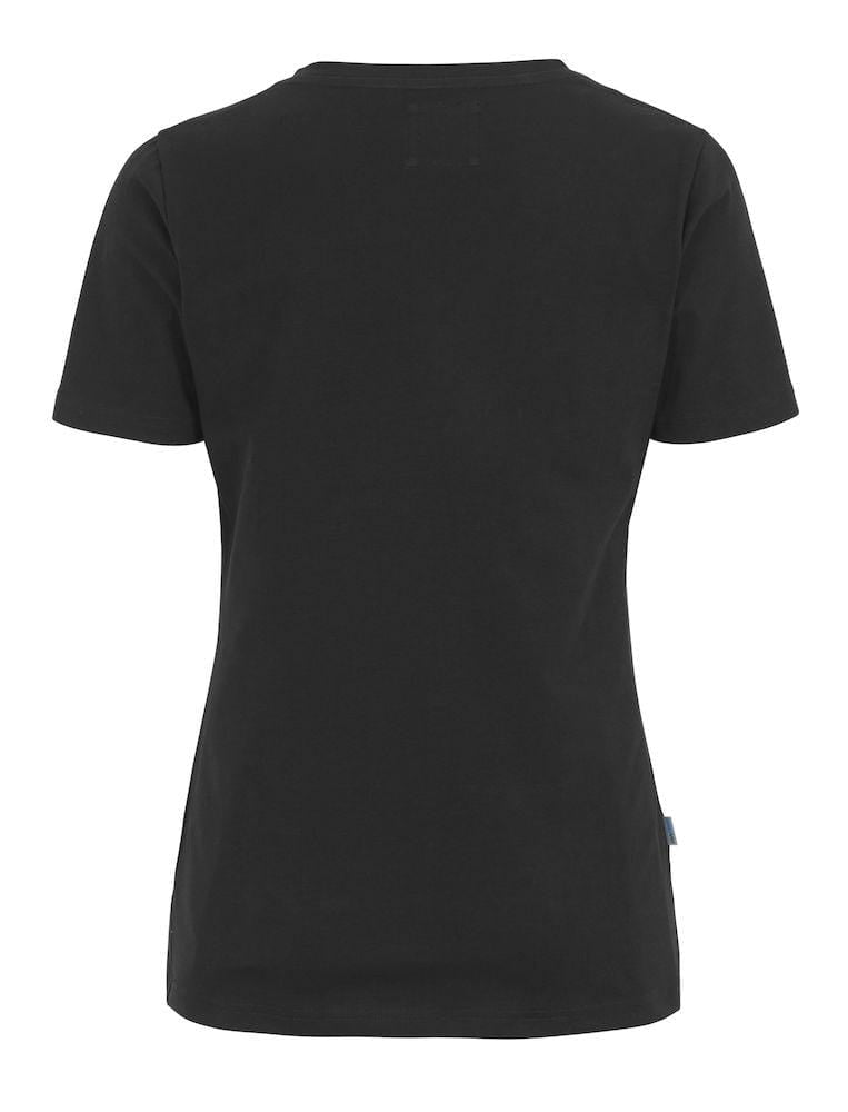 Stretch Damen T-Shirt schwarz- online gestalten & bedrucken lassen - WERBE-WELT.SHOP