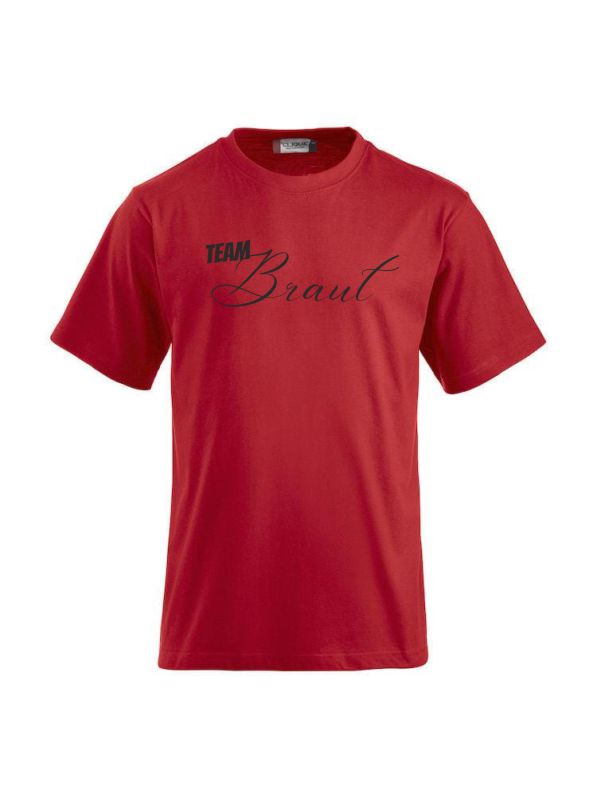 T-Shirts bedrucken für Team Braut