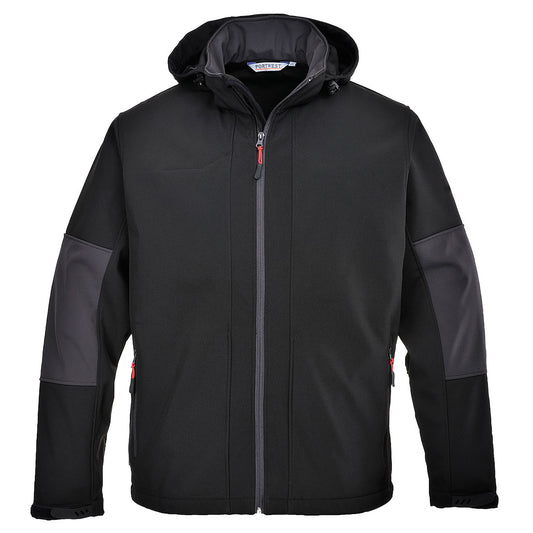 Softshell Jacke mit Kapuze (3L)