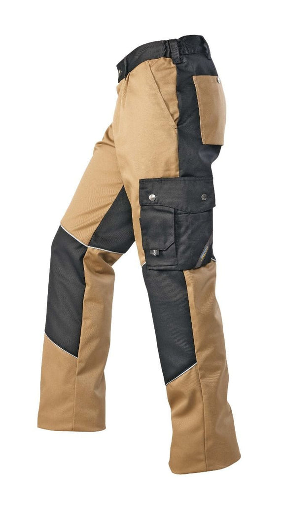 Wikland Arbeitshose modern geschnitten für Herren - Khaki - WERBE-WELT.SHOP