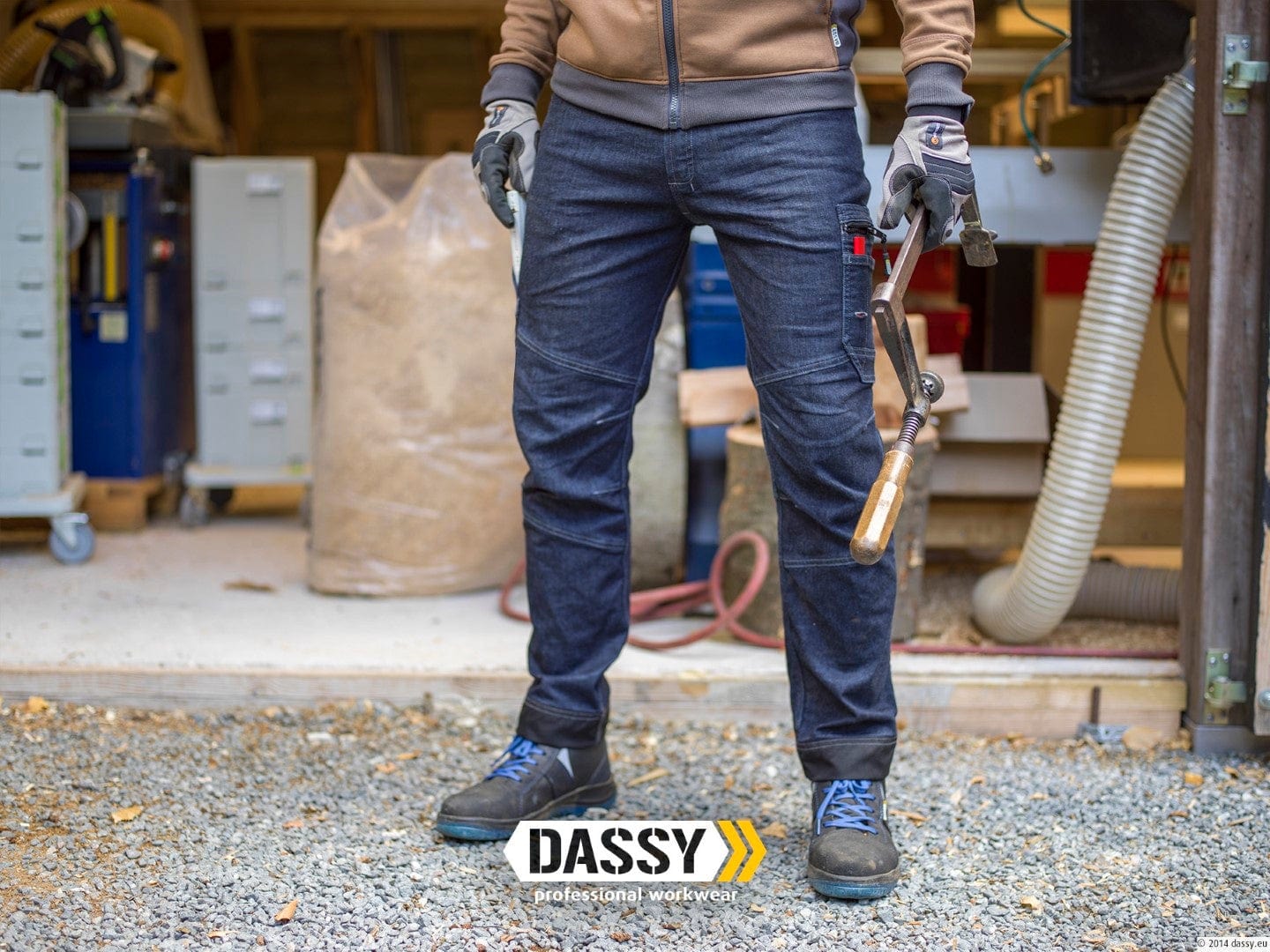 Dassy Arbeitshose Jeans Slim Fit Herren - Osaka - WERBE-WELT.SHOP