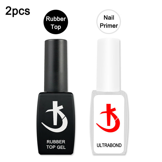 KODI Thick Rubber Base for Gel Varnish 12ml Semi-permanent Nail Base Coat Gel Nail Polish Manicure UV Varnish Hybrid Nail Primer