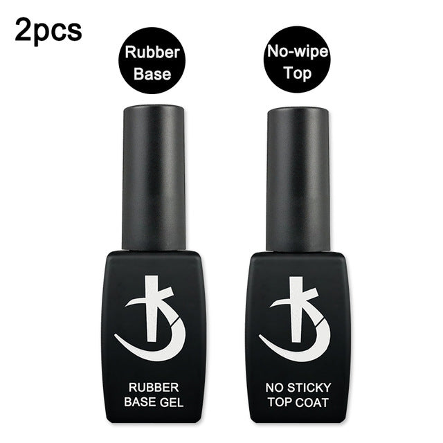 KODI Thick Rubber Base for Gel Varnish 12ml Semi-permanent Nail Base Coat Gel Nail Polish Manicure UV Varnish Hybrid Nail Primer