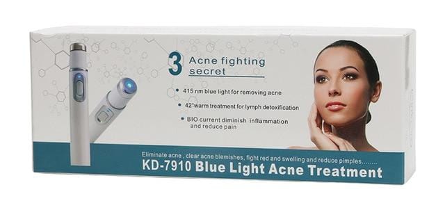 Acne Laser Pen Portable Wrinkle Removal Machine Durable Soft Scar Remover Device Blue Light Therapy Pen Massage Relax KD-7910 - WERBE-WELT.SHOP