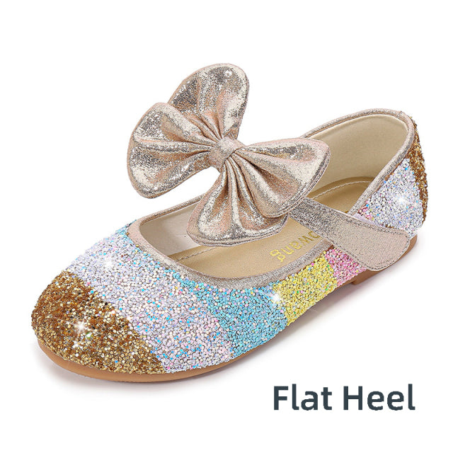 Kinderschuhe - Prinzessinnen Schuhe für Mädchen, mit Glitter