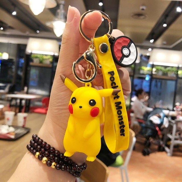 Pokémon Pikachu Schlüsselanhänger - Geschenk Weihnachten - WERBE-WELT.SHOP