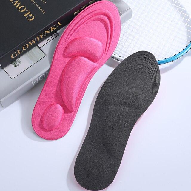 FootMaster 4D Memory Foam Orthopedic Insoles For Shoes Women Men Flat Feet Arch Support Massage Plantar Fasciitis Sports Pad - WERBE-WELT.SHOP