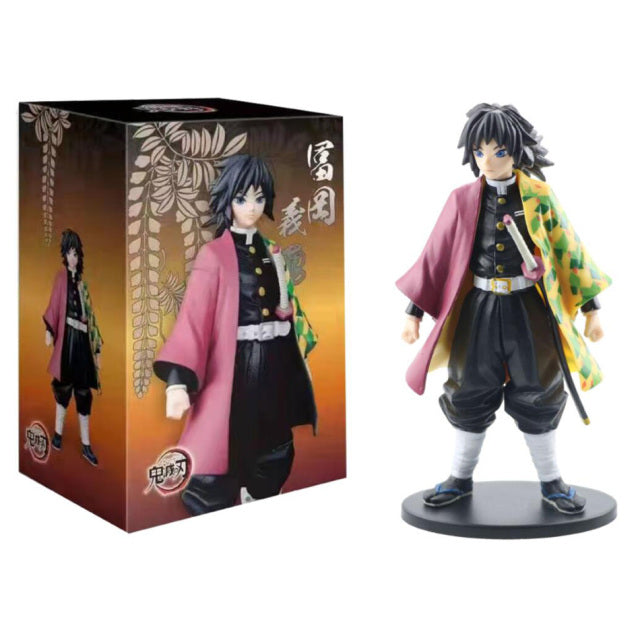 Anime Demon Slayer Figure Kamado Tanjirou Nezuko Action Figures PVC Model Toys Zenitsu Figurine Inosuke Kimetsu No Yaiba Figura