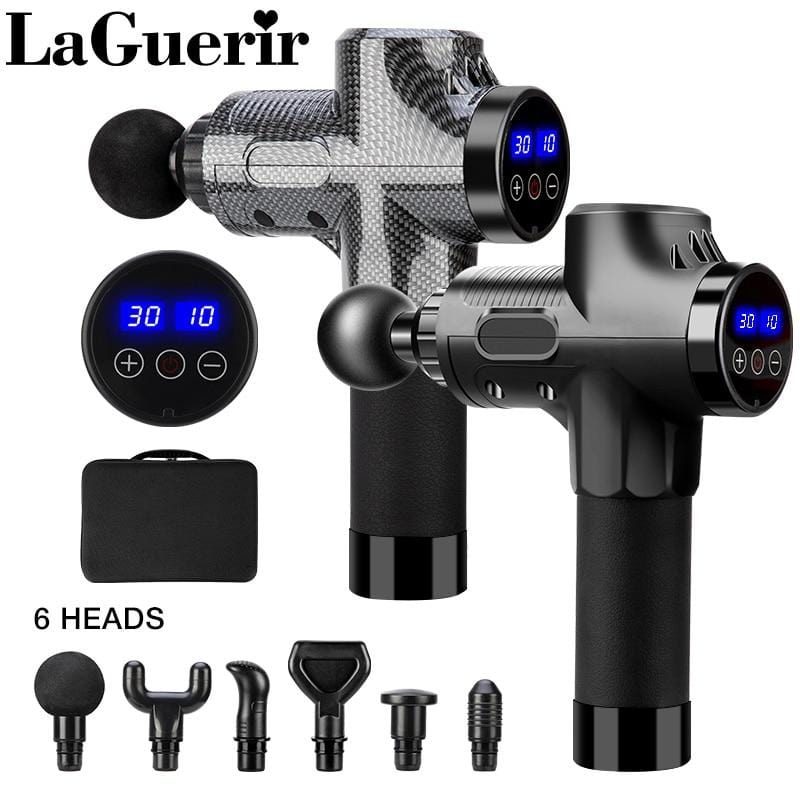 Electric Massage Gun S3 30 Gear Fascia Gun Deep Tissue Neck Body Back Muscle Massager Relaxation Pain Relief Exercise - WERBE-WELT.SHOP