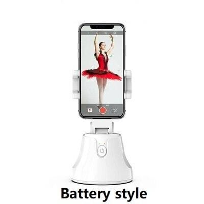 Auto Smart Shooting Selfie Stick 360° Object Tracking Holder All-in-one Rotation Face Tracking Camera Phone Holder - WERBE-WELT.SHOP