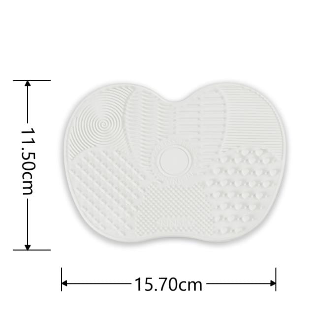 Silicone Makeup Brush Cleaner Pad Foundation Makeup Brush Scrubber Board Pad Make Up Washing Brush Gel Cleaning Mat Hand Tool - WERBE-WELT.SHOP