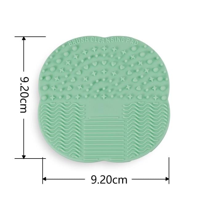 Silicone Makeup Brush Cleaner Pad Foundation Makeup Brush Scrubber Board Pad Make Up Washing Brush Gel Cleaning Mat Hand Tool - WERBE-WELT.SHOP