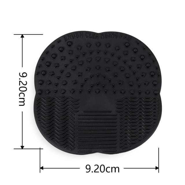 Silicone Makeup Brush Cleaner Pad Foundation Makeup Brush Scrubber Board Pad Make Up Washing Brush Gel Cleaning Mat Hand Tool - WERBE-WELT.SHOP