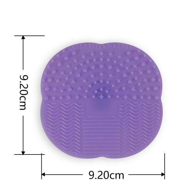 Silicone Makeup Brush Cleaner Pad Foundation Makeup Brush Scrubber Board Pad Make Up Washing Brush Gel Cleaning Mat Hand Tool - WERBE-WELT.SHOP