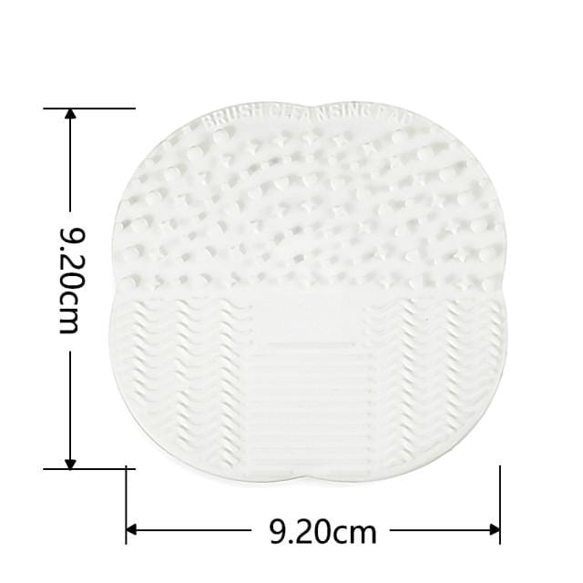 Silicone Makeup Brush Cleaner Pad Foundation Makeup Brush Scrubber Board Pad Make Up Washing Brush Gel Cleaning Mat Hand Tool - WERBE-WELT.SHOP