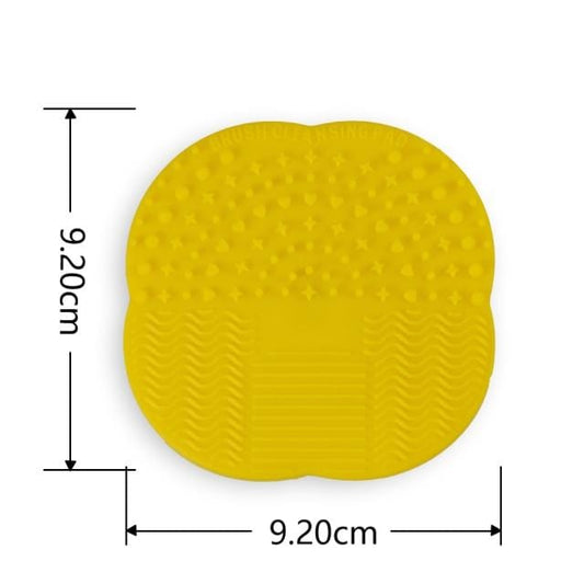 Silicone Makeup Brush Cleaner Pad Foundation Makeup Brush Scrubber Board Pad Make Up Washing Brush Gel Cleaning Mat Hand Tool - WERBE-WELT.SHOP