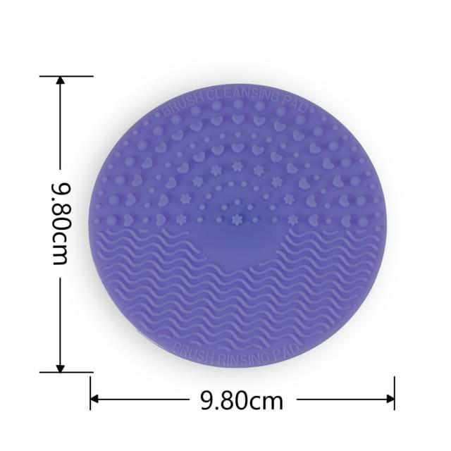 Silicone Makeup Brush Cleaner Pad Foundation Makeup Brush Scrubber Board Pad Make Up Washing Brush Gel Cleaning Mat Hand Tool - WERBE-WELT.SHOP