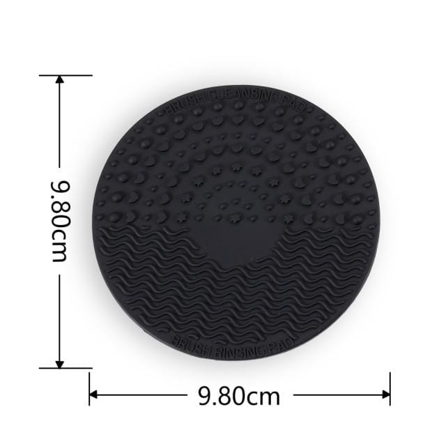 Silicone Makeup Brush Cleaner Pad Foundation Makeup Brush Scrubber Board Pad Make Up Washing Brush Gel Cleaning Mat Hand Tool - WERBE-WELT.SHOP