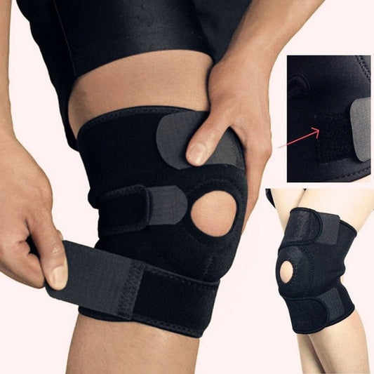 Fitness Kniestütze - Elastische Bandage für Sport - WERBE-WELT.SHOP