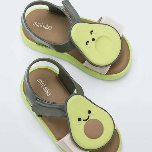 Lustige Kinder Sandalen - Frucht Design - gummi Sandalen für Sommer, Strand, Badi
